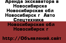 Аренда экскаватора в Новосибирске - Новосибирская обл., Новосибирск г. Авто » Спецтехника   . Новосибирская обл.,Новосибирск г.